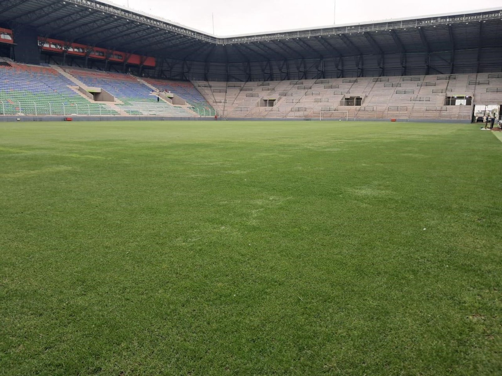 Después del granizo, cómo está La Pedrera, el estadio en el que jugará River por la Copa Argentina y debutará Kendry Páez