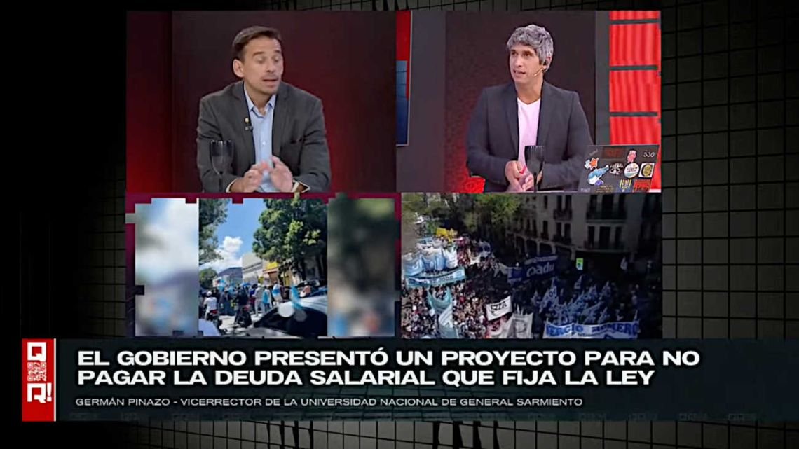 “El Ejecutivo incumple una ley vigente”, advirtieron en “QR!” en pleno debate sobre el financiamiento universitario