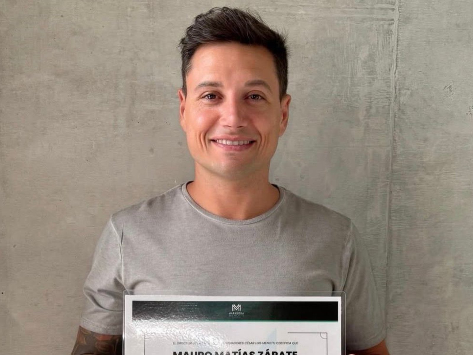 El ex jugador de Boca que se recibió de director técnico :: Olé