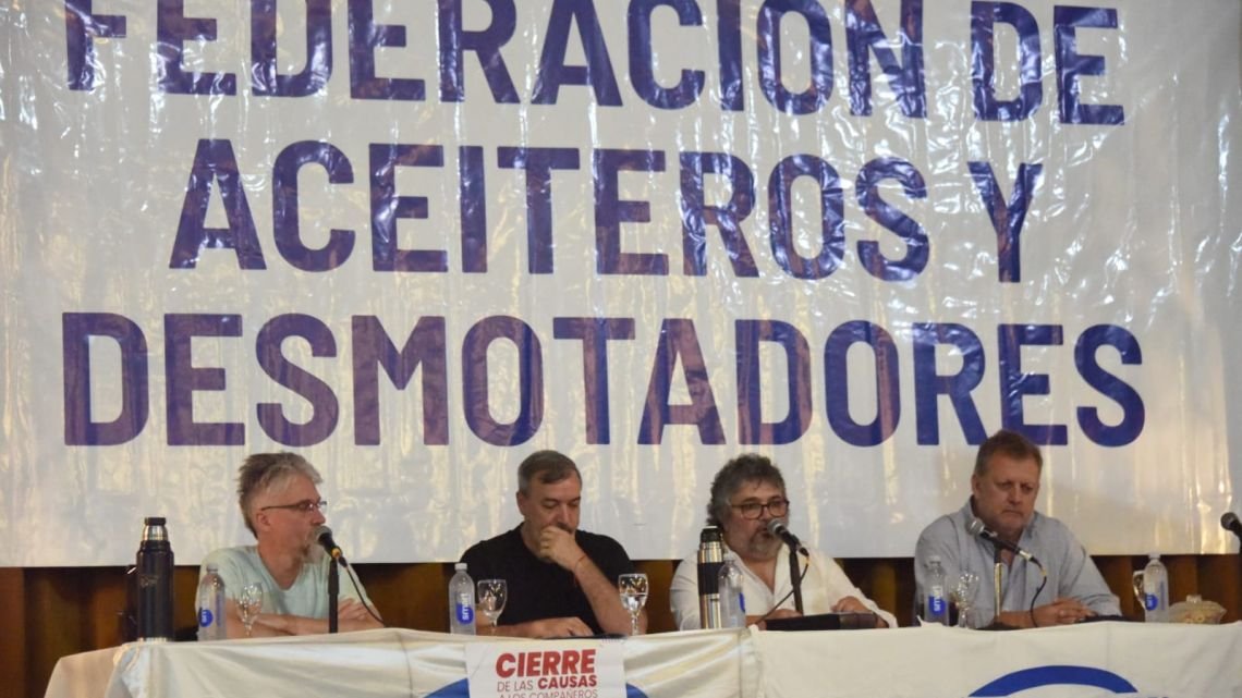 El sindicato de aceiteros confirmó paro y movilización contra la reforma laboral