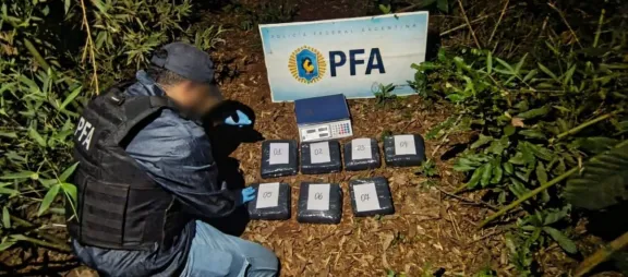 La Policía Federal incautó más de 10 kilos de marihuana en Puerto Iguazú