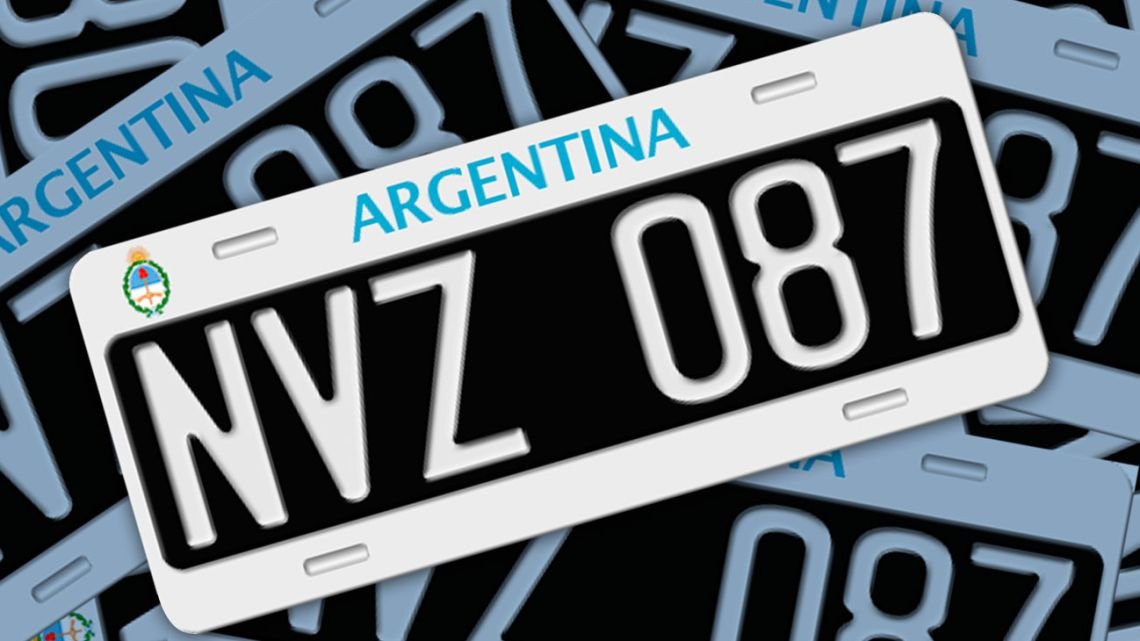Las patentes argentinas más curiosas y las combinaciones de patentes graciosas