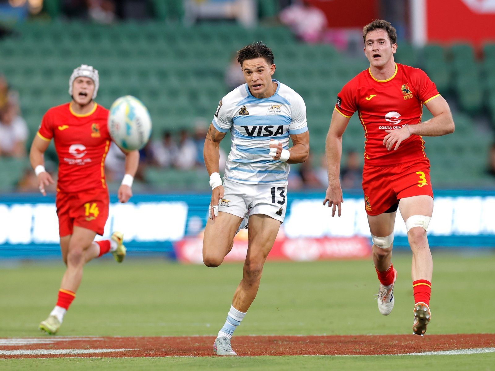 Los Pumas pasaron de un sábado triste a un domingo de alegría y terminaron quintos en el Seven de Perth: histórica victoria vs Francia