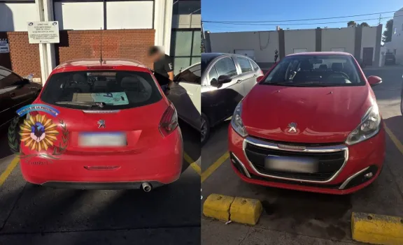 Secuestraron un Peugeot 208 “gemelo” en Rawson: tenía chasis y motor adulterados