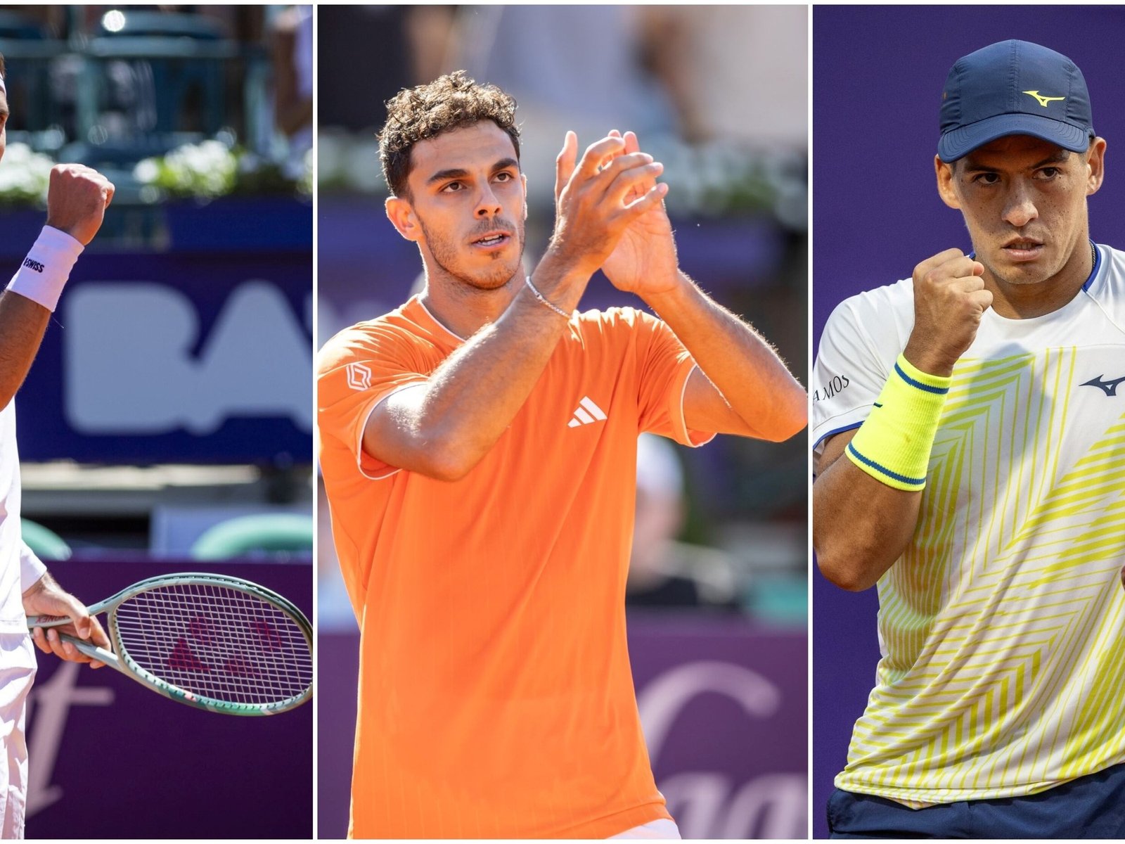 así se juegan las semifinales de la mano de Fran Cerúndolo, Etcheverry y Báez