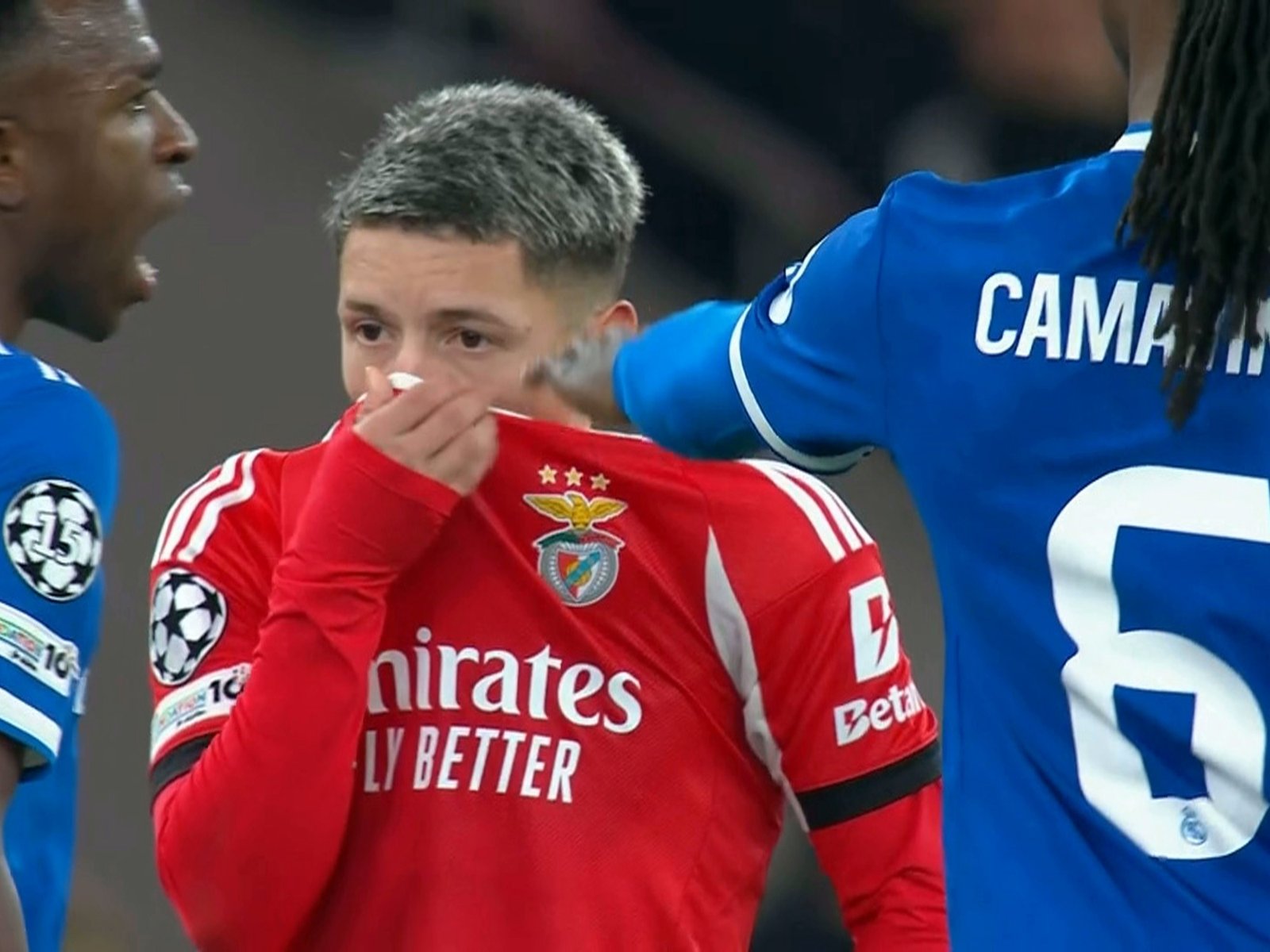 el video de Benfica para defender al argentino