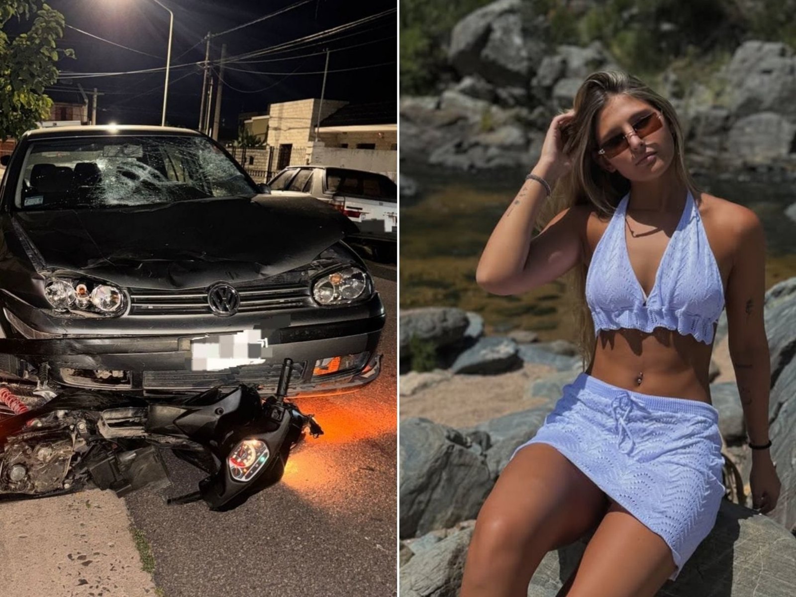 investigan si corría picadas una joven que manejaba borracha y mató a un motociclista