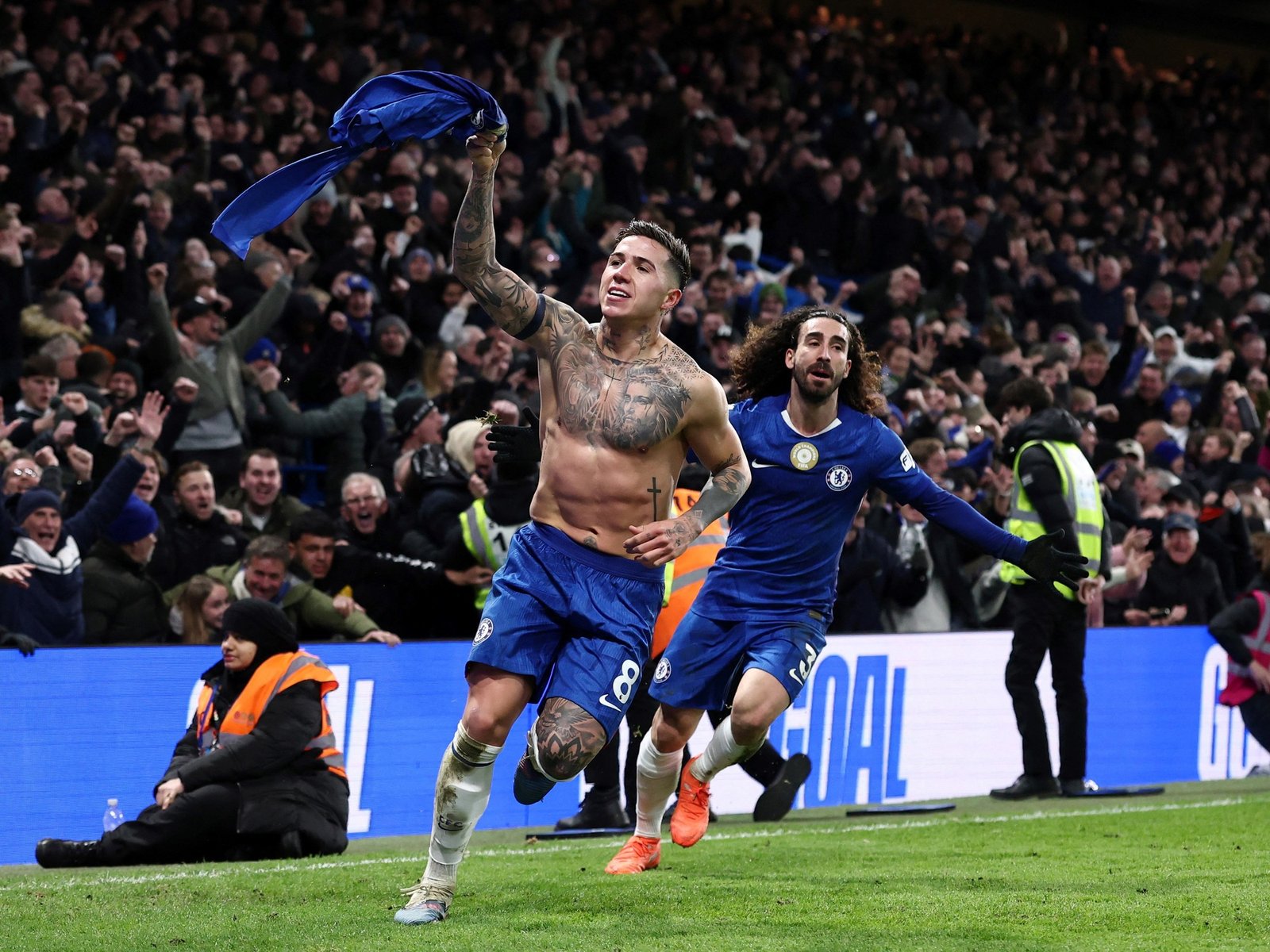 metió un golazo en el descuento y Chelsea se lo dio vuelta a West Ham en un partido con final al rojo vivo