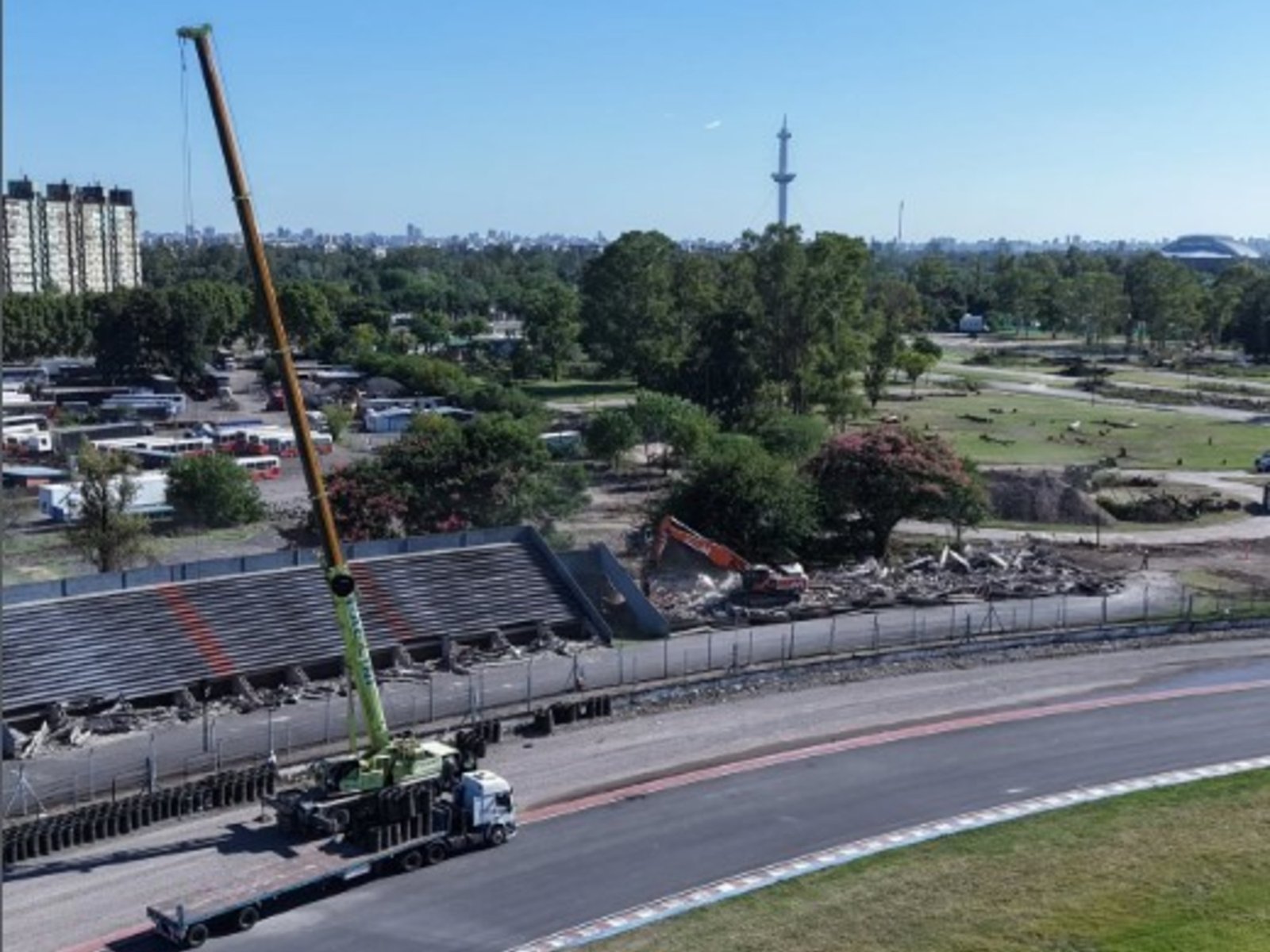 qué harán con los escombros