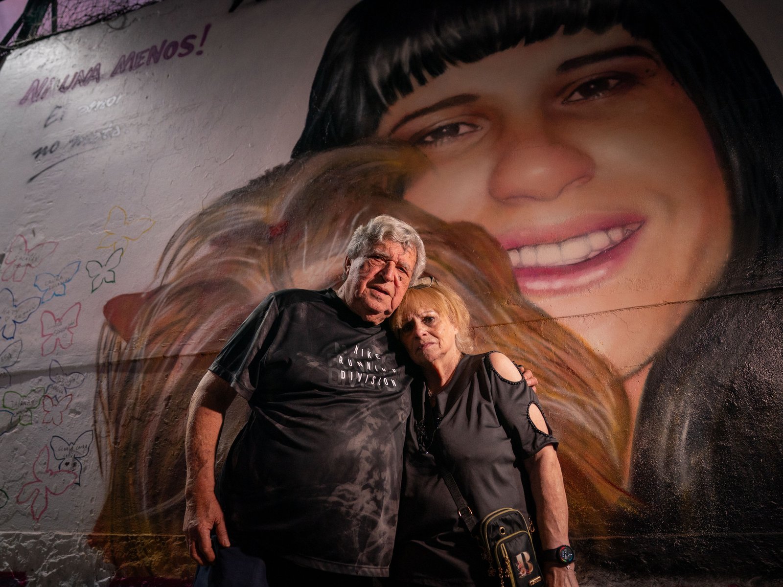A 16 años del femicidio de Wanda Taddei, sus padres inauguraron un mural: "El amor no mata"
