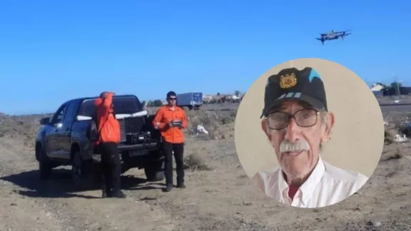 A una semana de la desaparición de Antonio Campos, amplían la búsqueda en Trelew