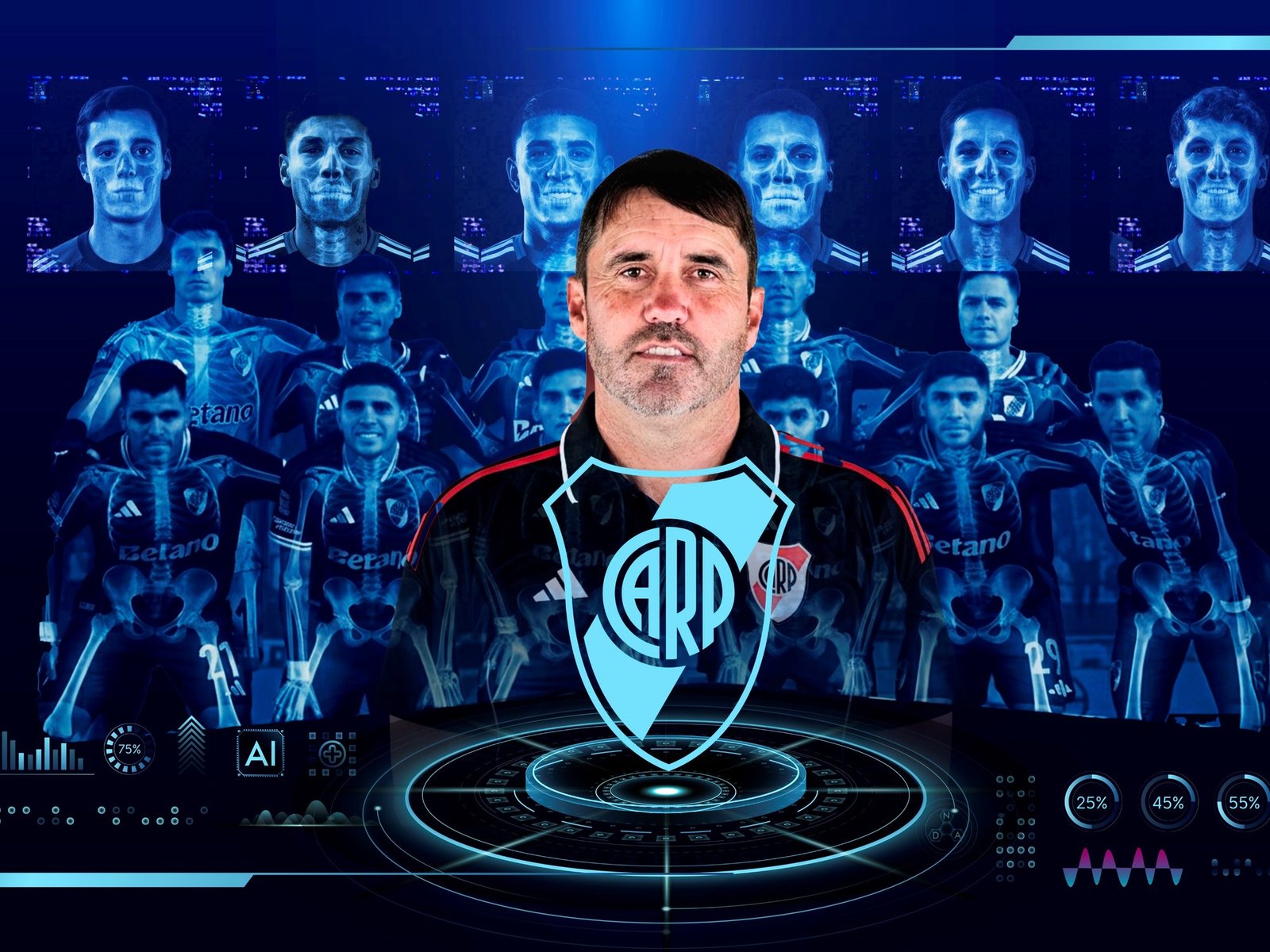 Chachografía: la radiografía del estreno de Coudet en River :: Olé