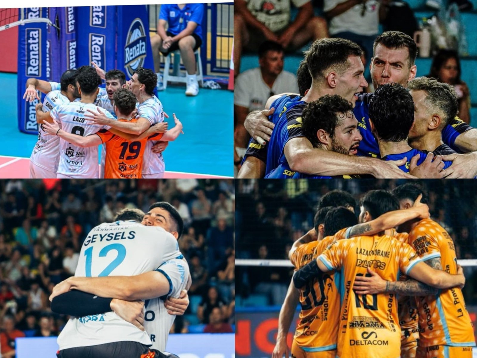 Ciudad, UPCN, Tucumán de Gimnasia y Monteros ya están en las semifinales