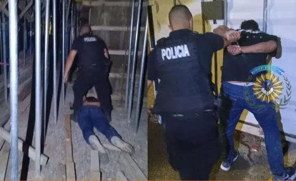 Detenido por intentar sustraer cables de una obra en construcción