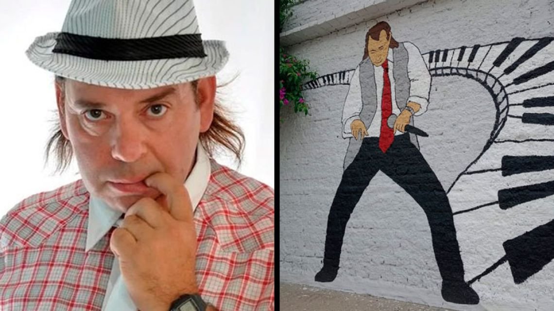 Diez años sin Fabián Show: Bell Ville inmortaliza en un mural a su artista más popular