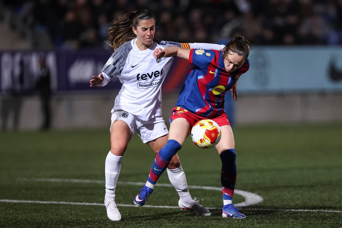 El Barcelona no pasa del empate ante el Badalona en la ida de las semifinales de la Copa de la Reina | Fútbol | Deportes
