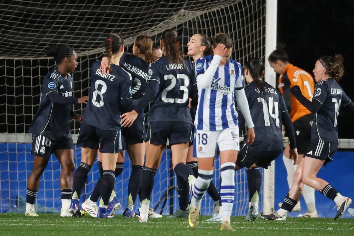 El Madrid le cierra la puerta del subcampeonato de la Liga F a la Real | Fútbol | Deportes