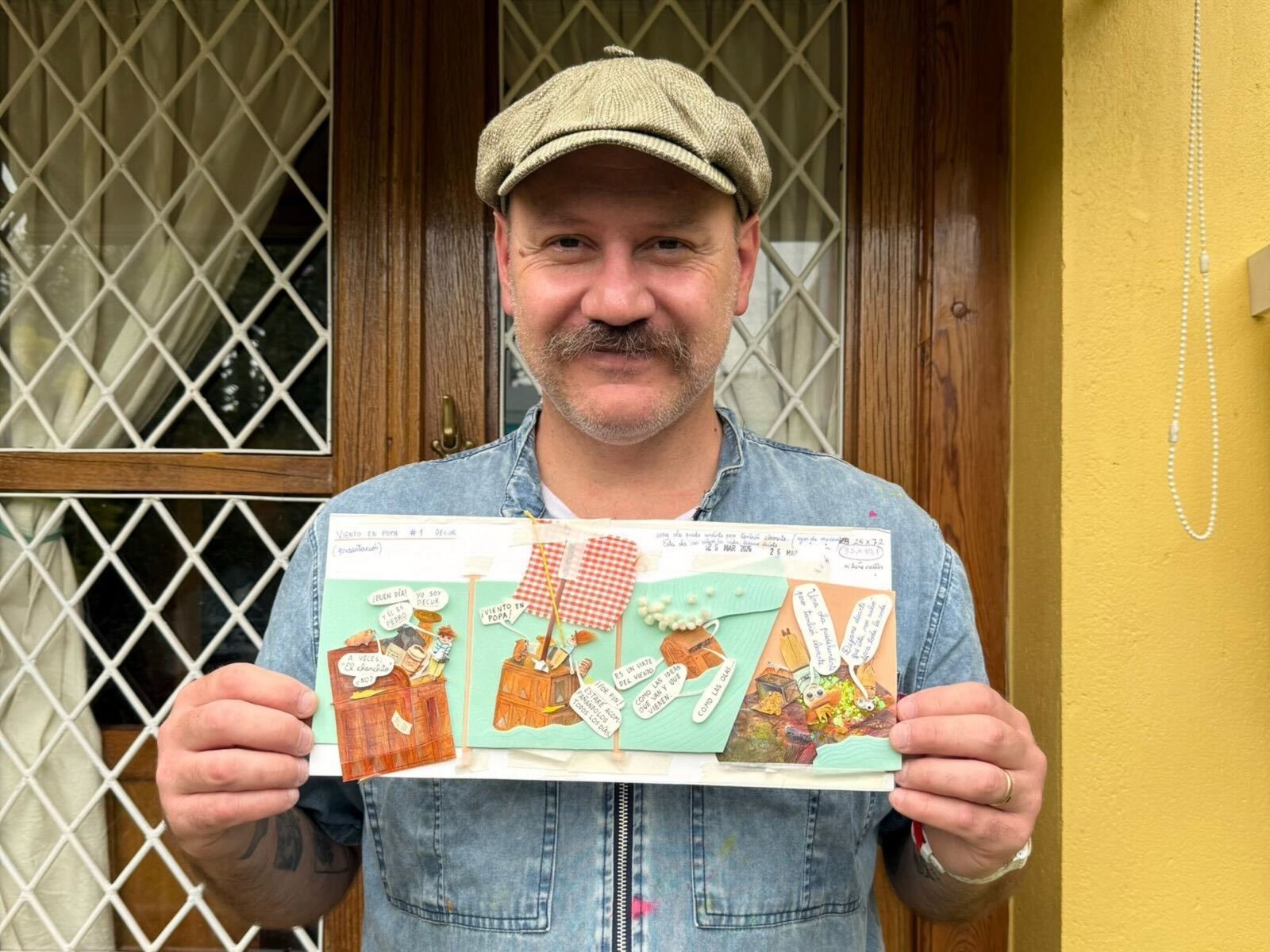 El "pequeño universo" de Decur llega a la contratapa de Clarín