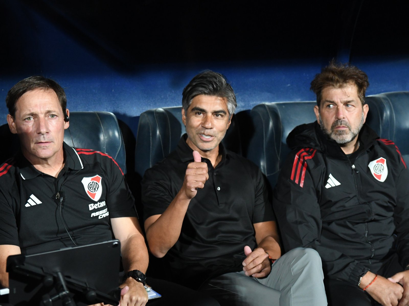 Escudero, el DT interino de River: "Al plantel lo encontré golpeado, trabajamos en lo anímico" :: Olé