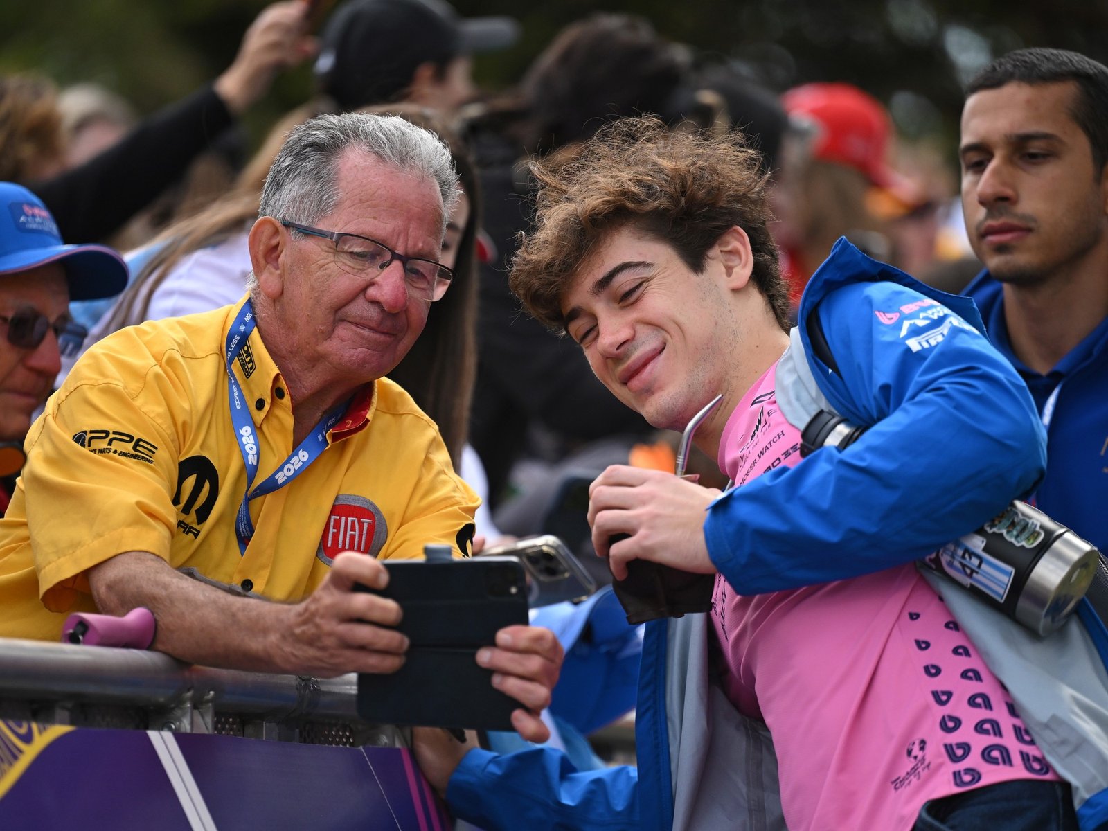 Franco Colapinto y un divertido posteo por su increíble maniobra en la largada del GP de Australia