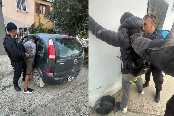 Intentaron robar con inhibidores y terminaron presos tras una fuga