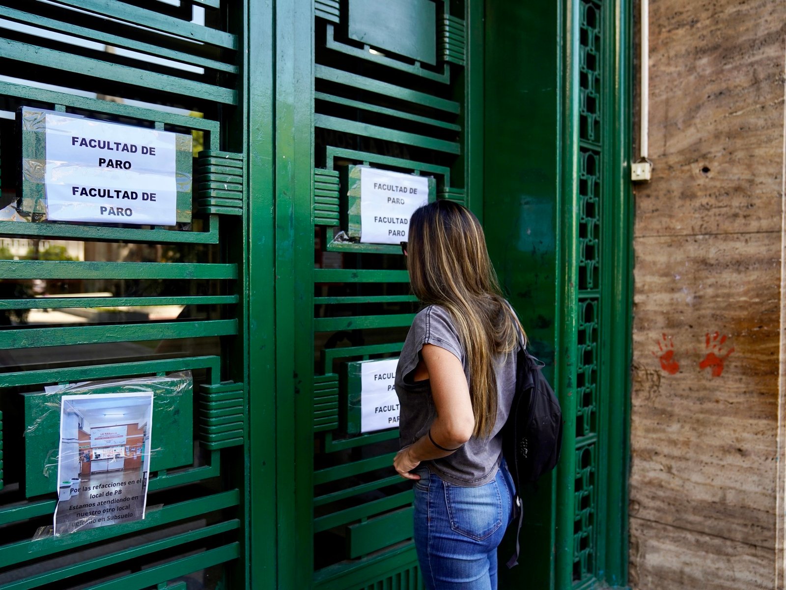 «Los perjudicados somos los alumnos»