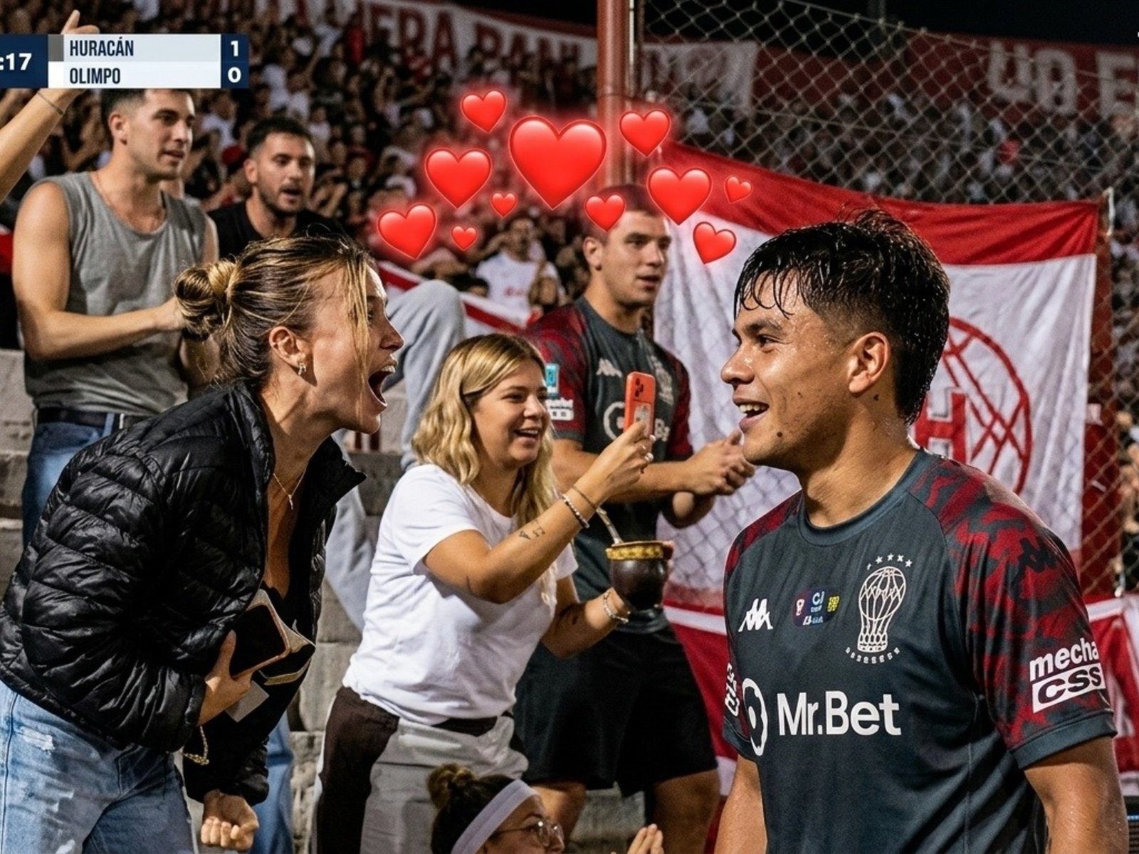 Morena Beltrán, grito furioso y desahogo tras el gol de Blondel que le dio la victoria a Huracán en Copa Argentina