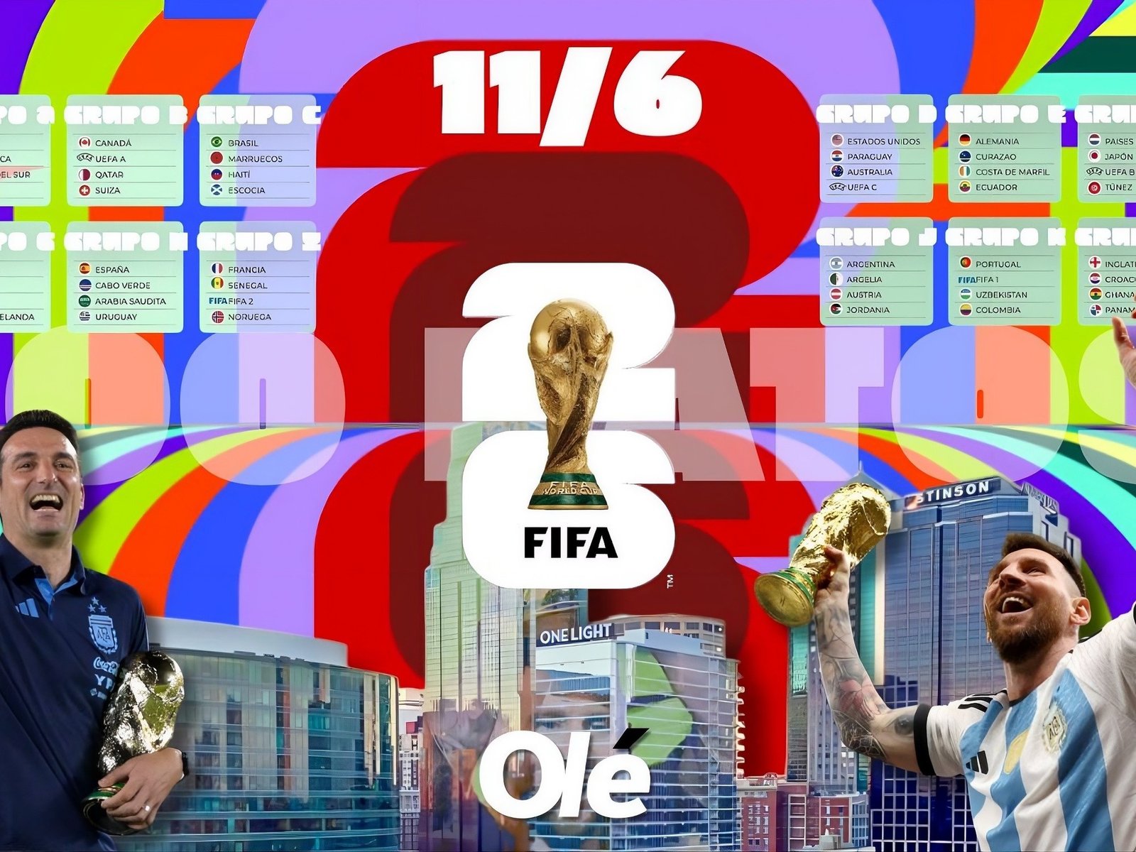 Mundial 2026: a 100 días, 100 datos clave sobre la Copa del Mundo y el camino de la Selección Argentina :: Olé