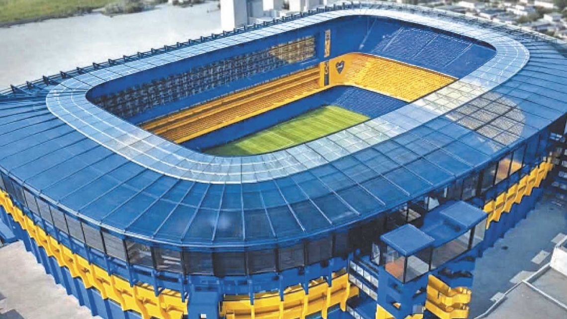 Román lanzó la nueva Bombonera con críticas y chicanas a políticos