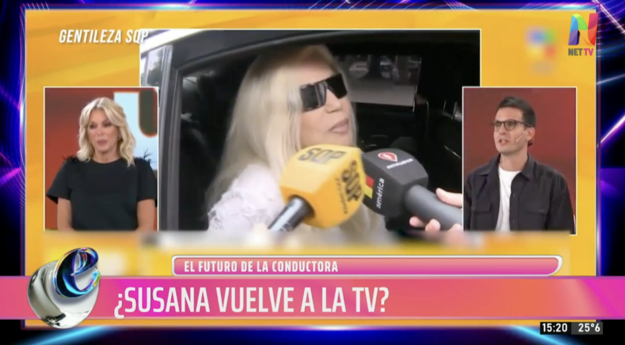 Susana Giménez regresó al país y puso en duda su vuelta a la TV: “No tengo muchas ganas de trabajar”