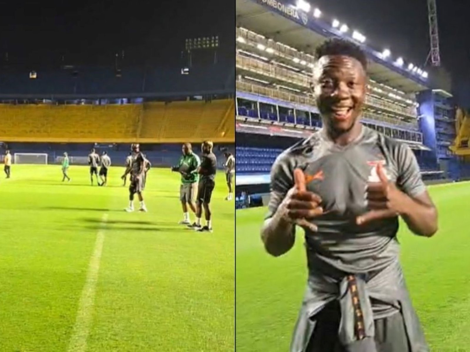 Video: el plantel de Zambia conoció la Bombonera antes de jugar con Argentina :: Olé