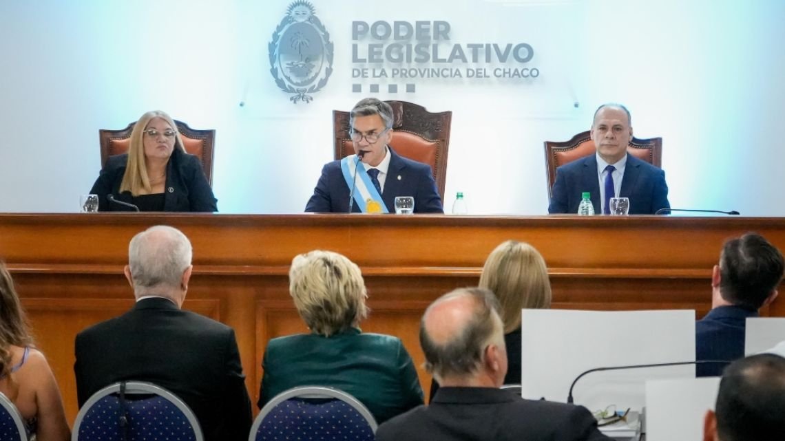 Zdero abrió las sesiones ordinarias: “Se terminó la etapa en que el Estado era botín de guerra”