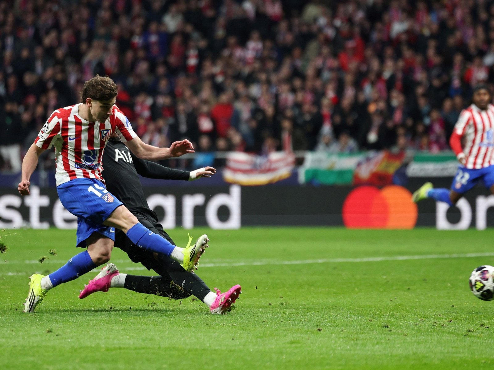 corrió de arco a arco y liquidó la paliza del Atlético al Tottenham