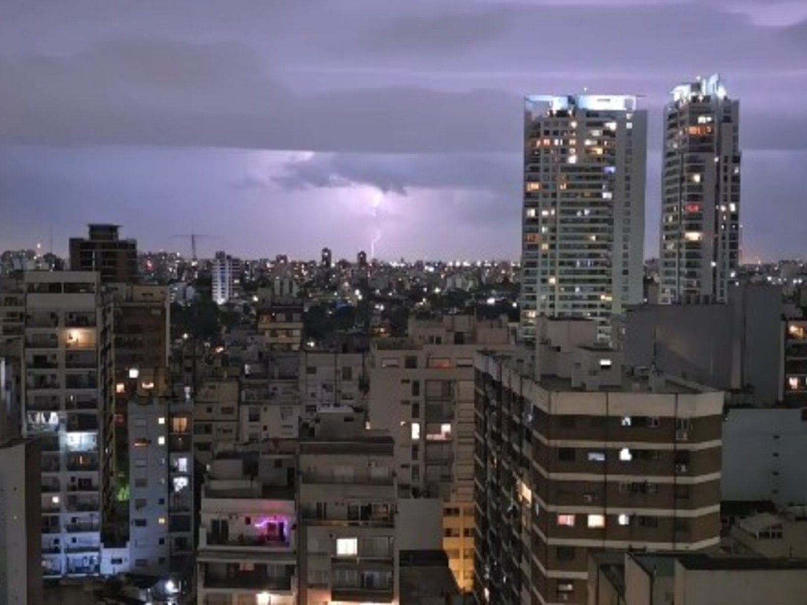 cuándo llegan las lluvias a la Ciudad de Buenos Aires