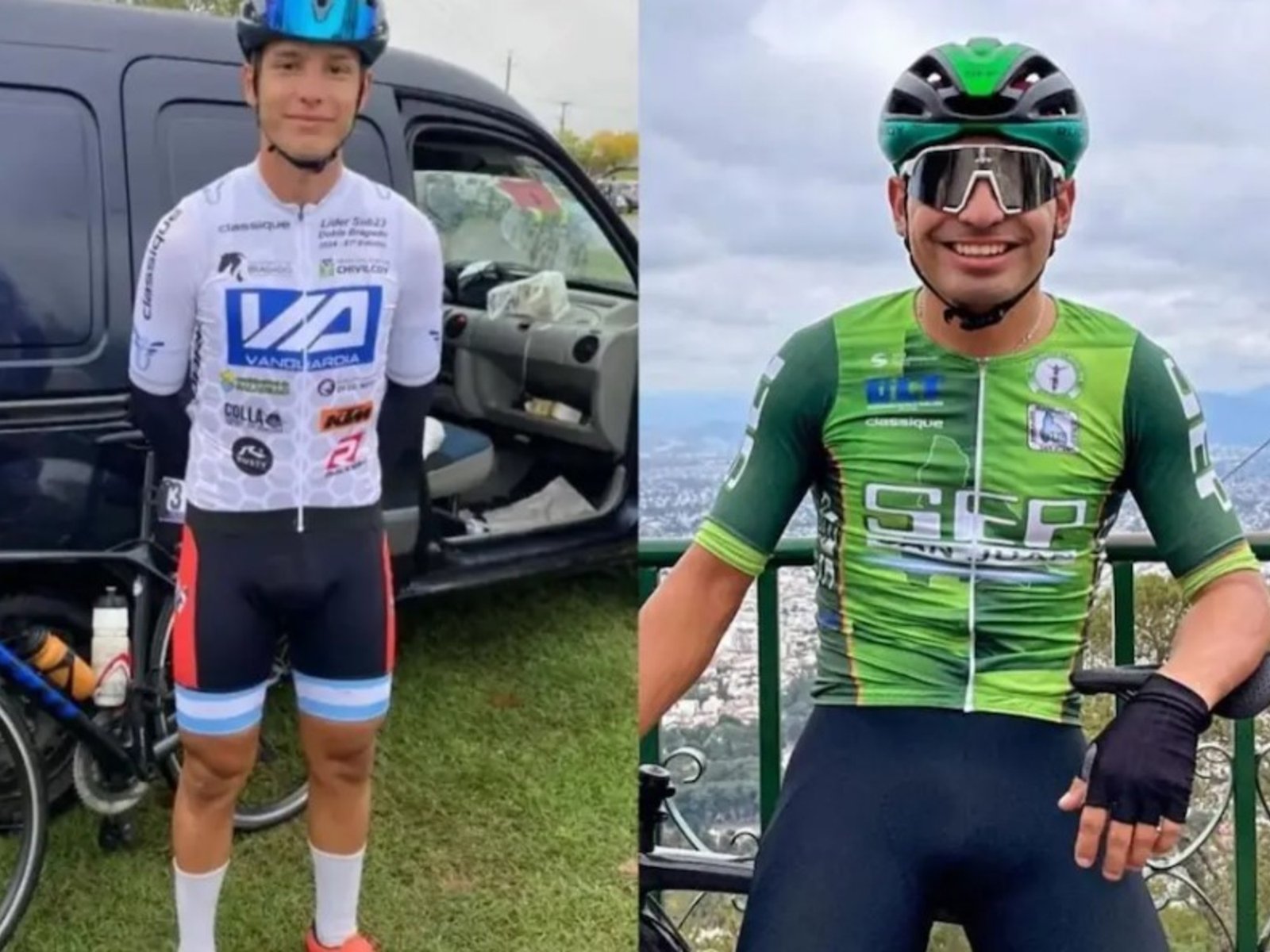 la muerte de dos jóvenes promesas del ciclismo que enluta al deporte