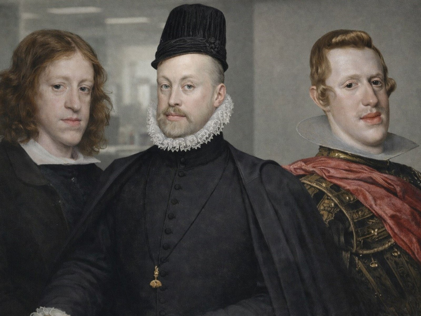 una historia de los Austrias en el trono español