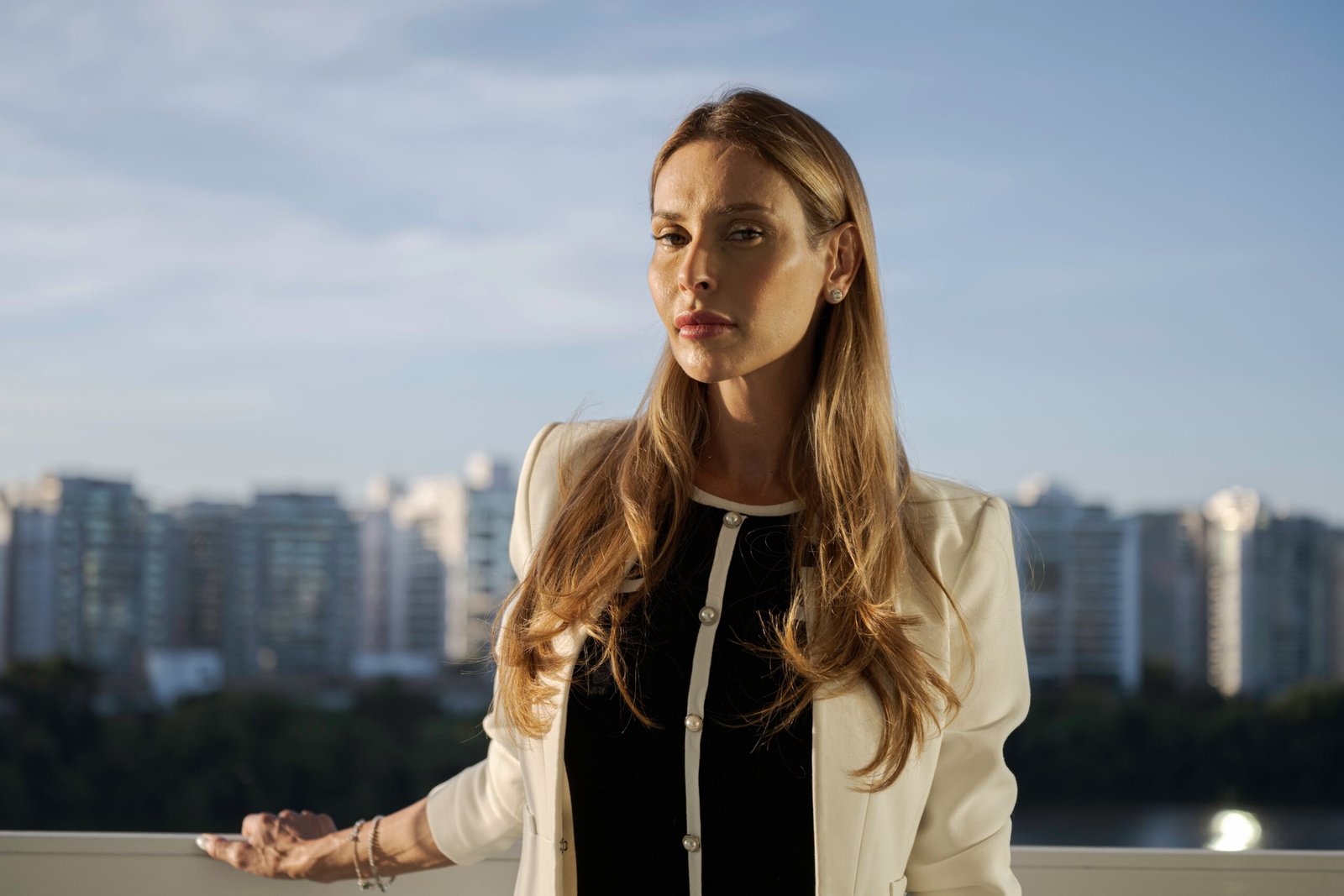 Amanda Ungaro in Rio de Janeiro on April 7.