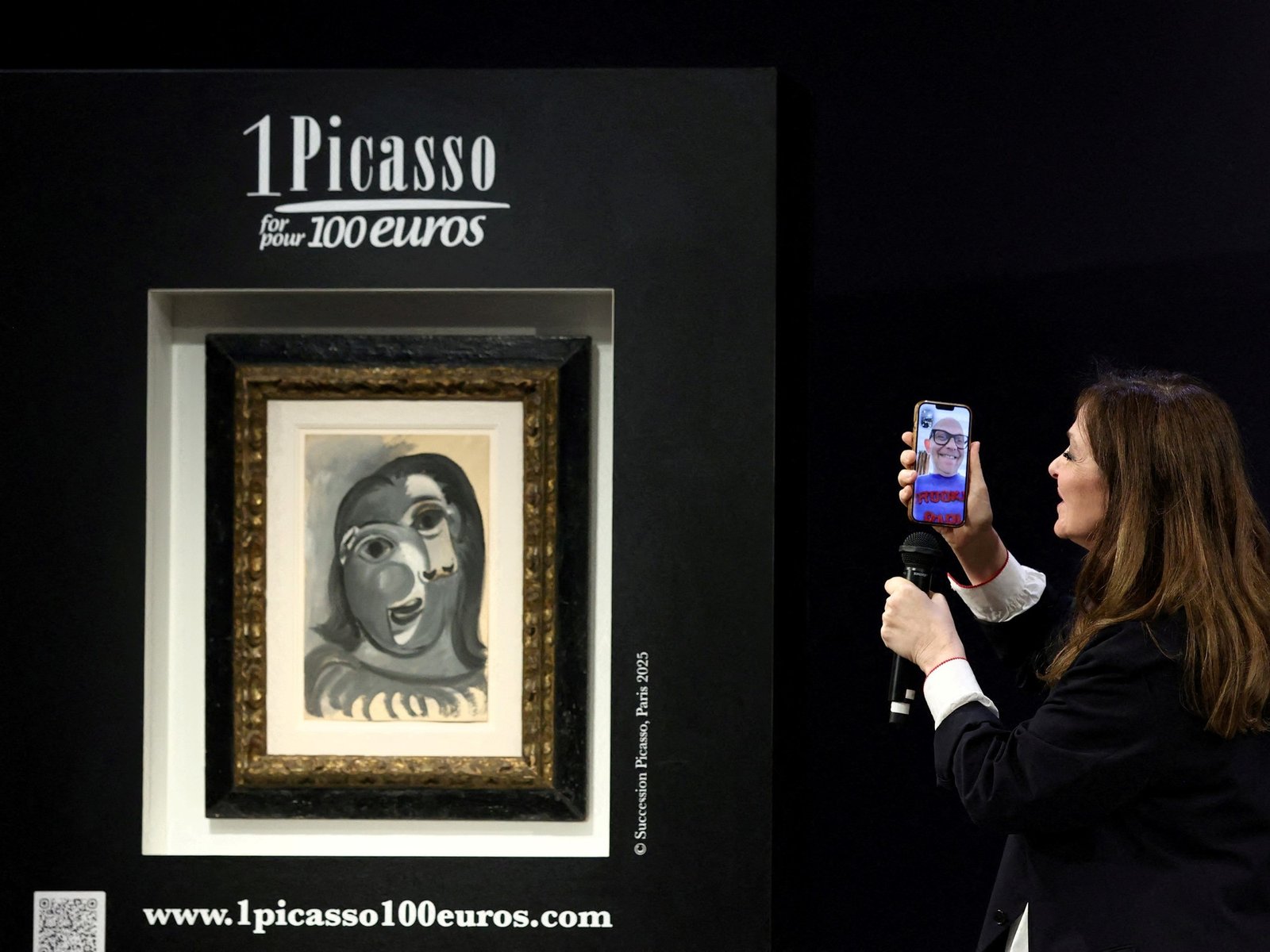 Compró una rifa de 100 euros y se ganó un cuadro de Picasso valuado en 1.000.000 euros