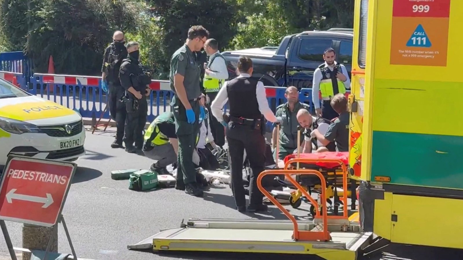 Detenido un hombre tras apuñalar a dos personas en un barrio de Londres de mayoría judía