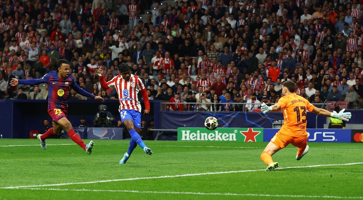 El Atlético sobrevive al arte de Lamine y se mete en las semifinales de la Champions | Fútbol | Deportes