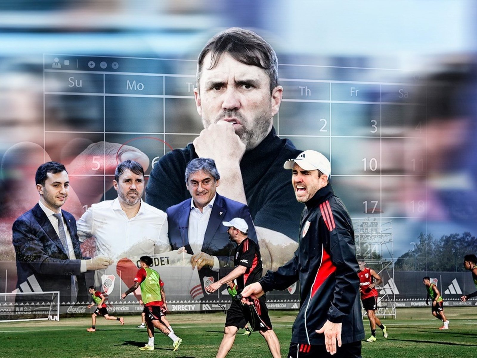 El primer mes de Coudet en River: 26 días de trabajo, lo que cambió y el objetivo :: Olé