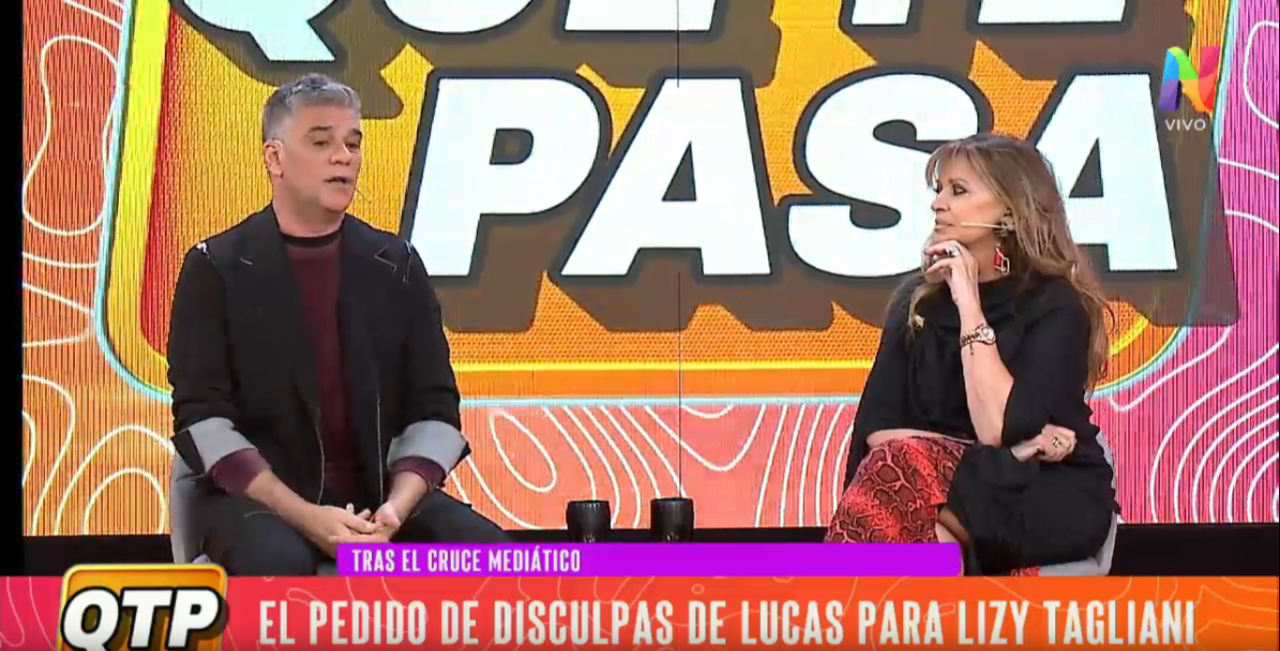 Exclusivo de 'QTP': Lucas Bertero reveló que también se disculpó "por privado" a Lizy Tagliani