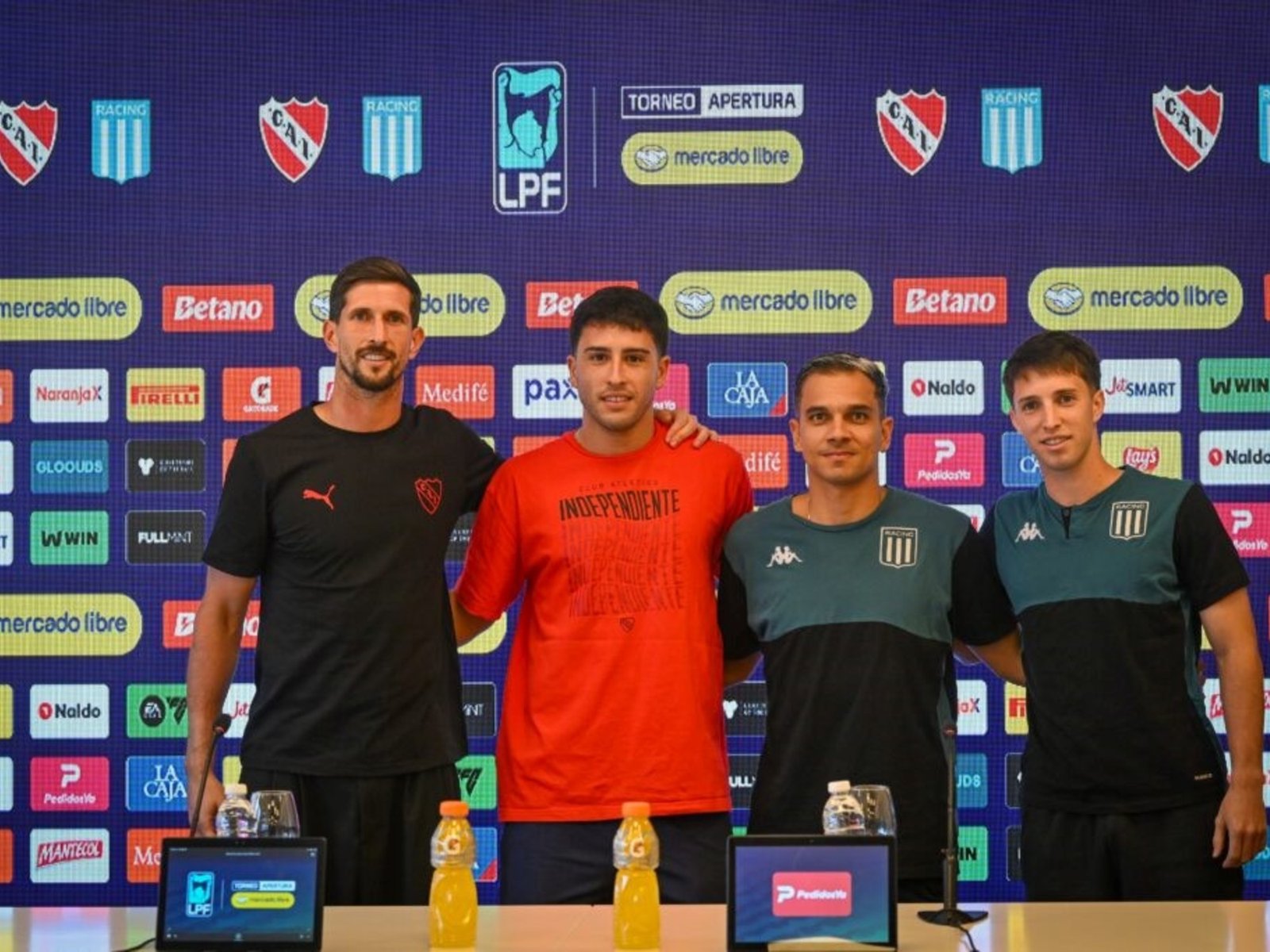 Independiente y Racing ya palpitan el clásico de Avellaneda y a Rodrigo Rey le preguntaron sobre la continuidad de Quinteros: "No pensamos en eso"