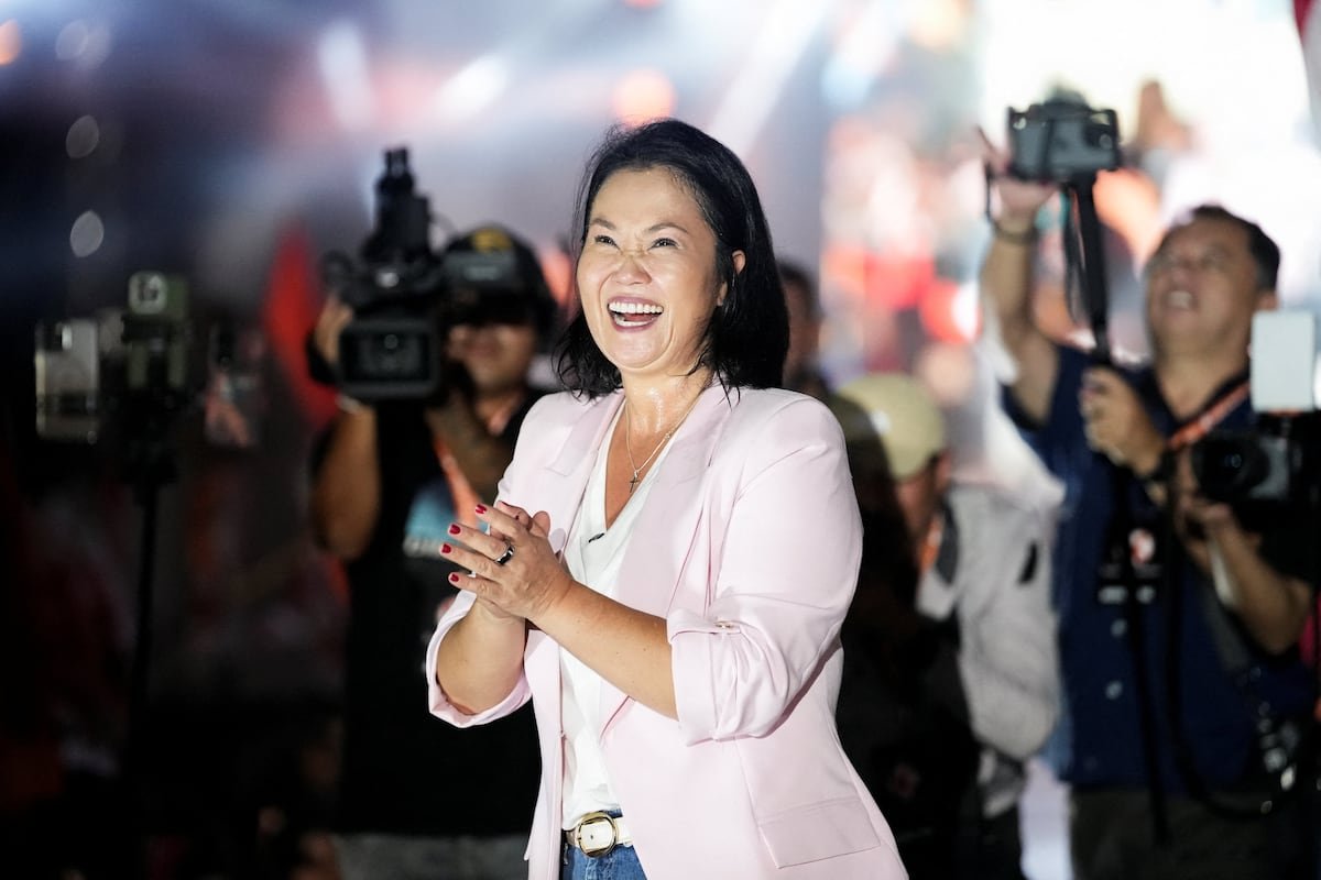 Keiko Fujimori consolida su pase a la segunda vuelta en Perú