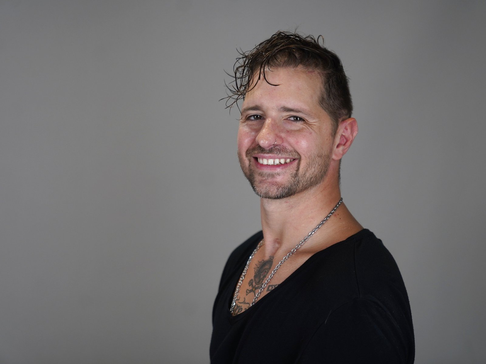 "Me anda la mitad del cuerpo; sólo me pedís que me ate los cordones y me cagás la vida"