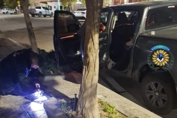 Robó herramientas de una camioneta y lo detuvieron tras una persecución