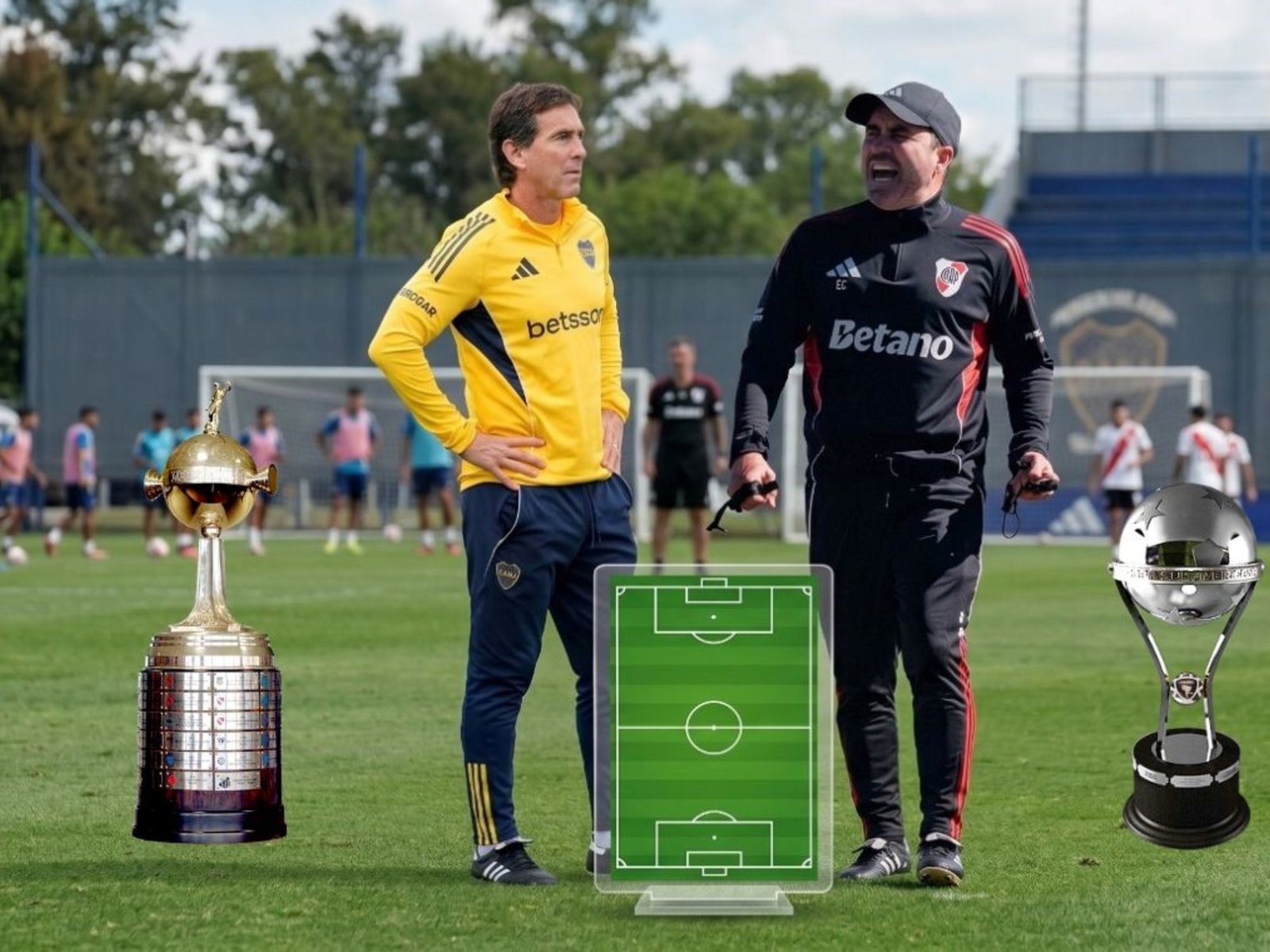 Semana superclásica y de Copas: Boca va con todo y River guarda :: Olé