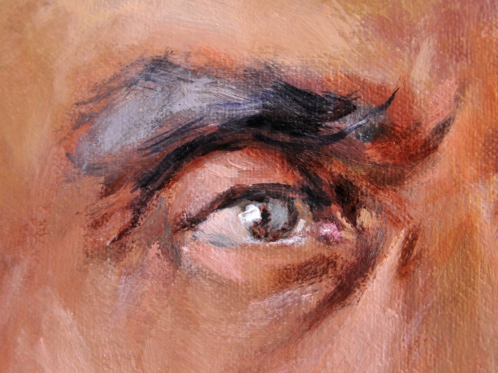 Un artista argentino y su mirada particular en un retrato sobre San Martín