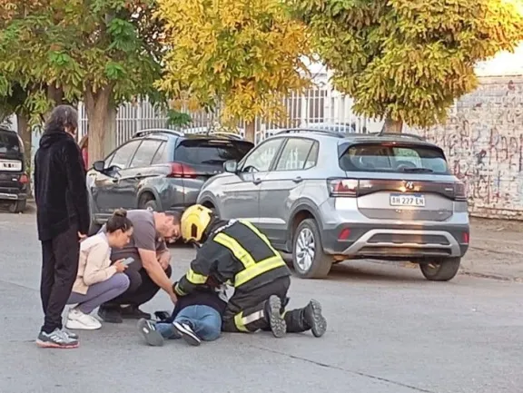 Una mujer fue atropellada y trasladada al Hospital Zonal