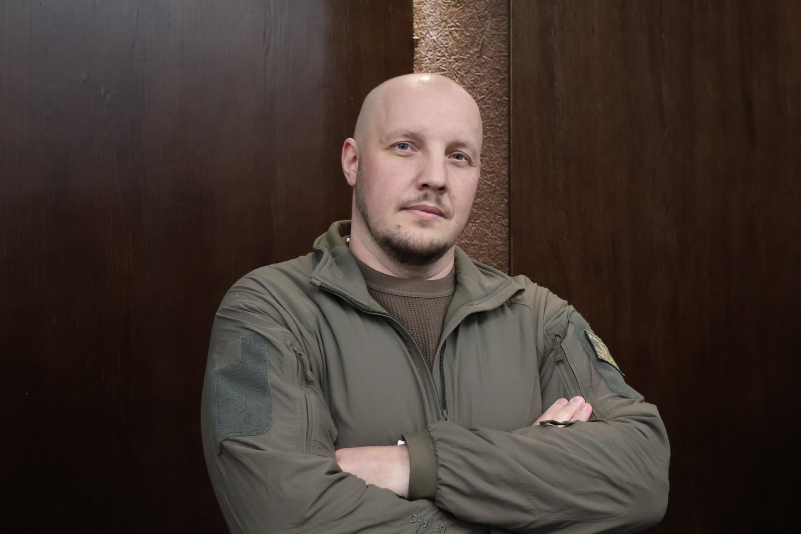 Colonel Vadym Sukharevskyi on April 1.